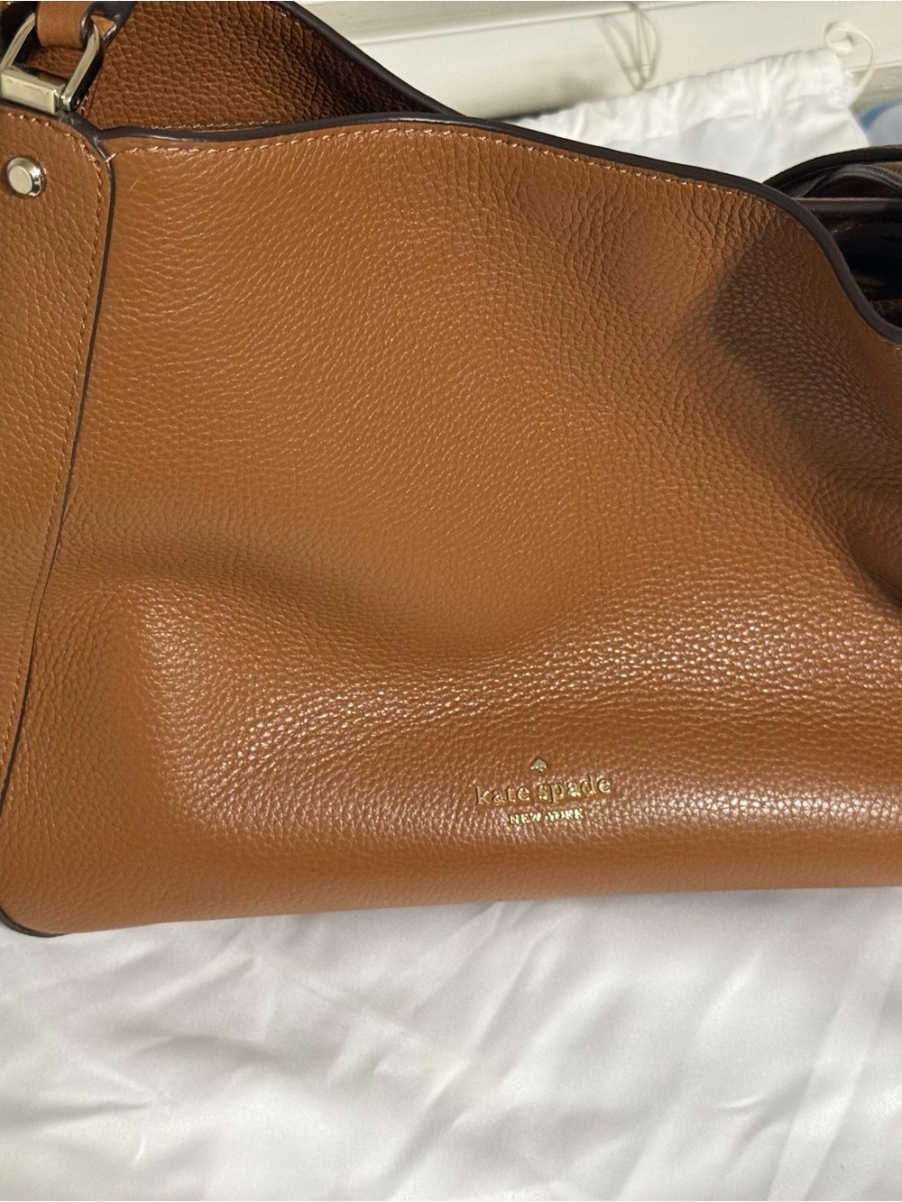 Pre-loved-Kate Spade Leather Bag and Leather Warm Gingerbread Wallet - Picture 2 of 9